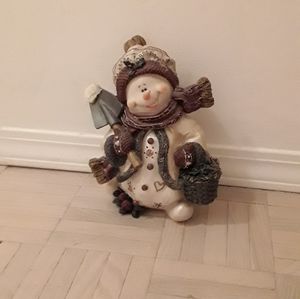 Ceramic snowman
